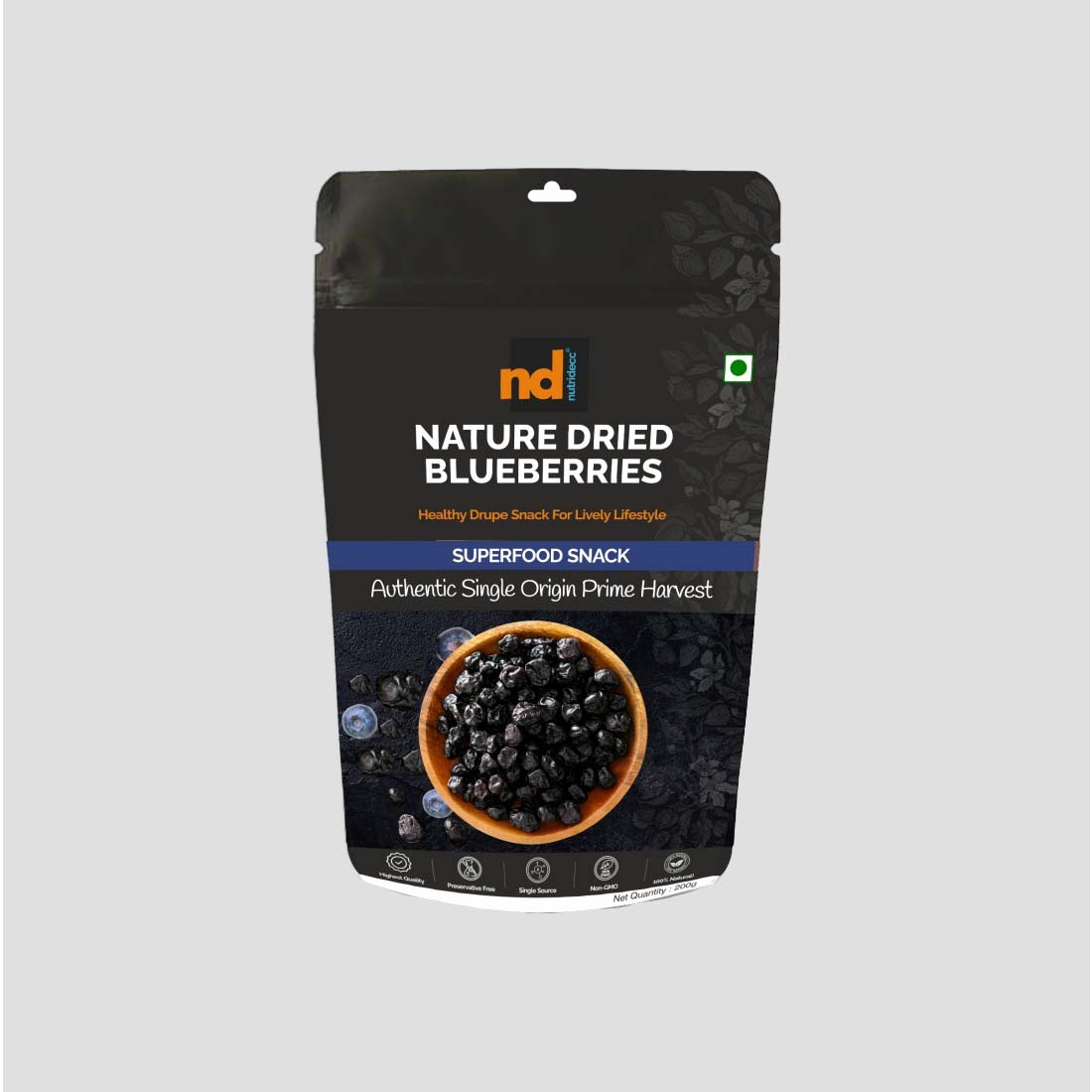 Nutridecc Nature Dried Blueberries