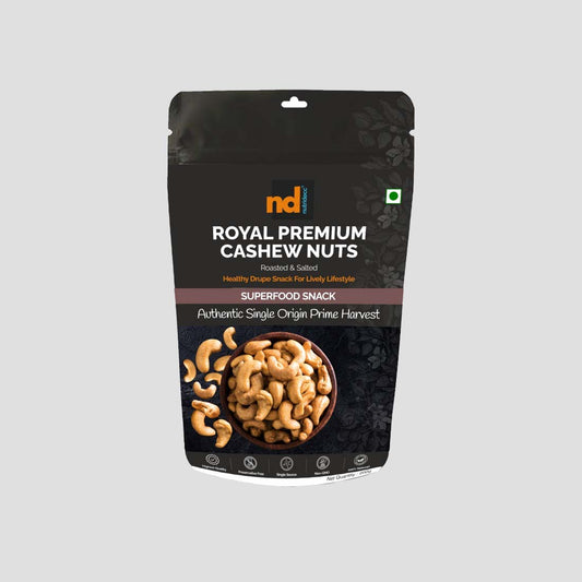 Nutridecc Royal Premium Cashew Nuts - Roasted & Salted