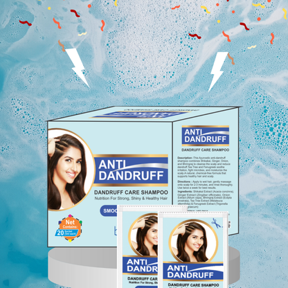 ANTI DANDRUFF SHAMPOO BOX