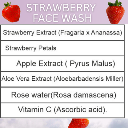 STRAWBERRY FACE WASH