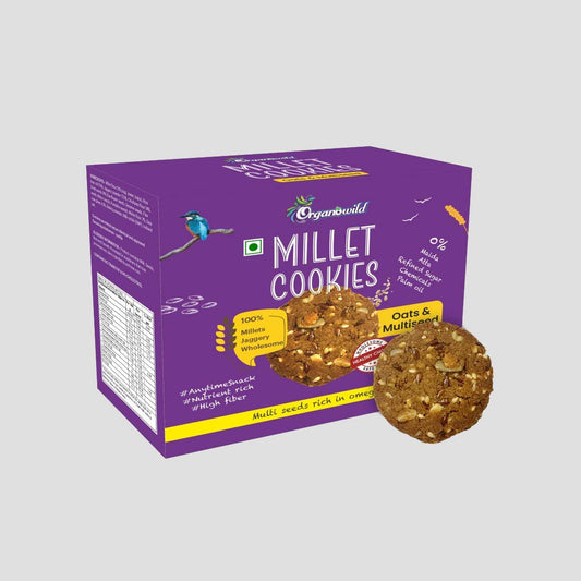 Organowild Multiseed Millet Cookies
